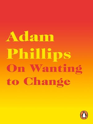 cover image of On Wanting to Change